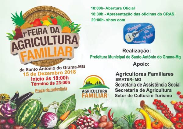 1ª Feira da Agricultura Familiar