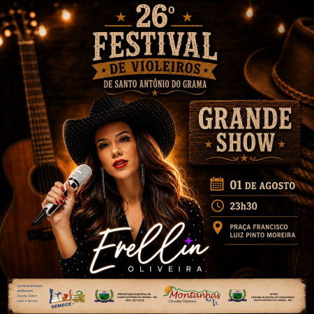 O grande show da noite j&aacute; tem nome!
