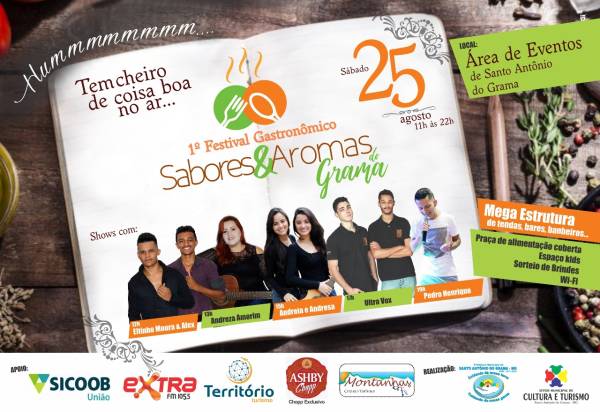 1&ordm; Festival Gastron&ocirc;mico Sabores &amp; Aromas de Grama